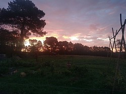 Levé de Soleil sur Terre Étoile